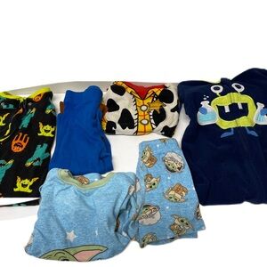 Boys 2T PJ bundle sets Disney Toy Story , Star Wars + more
